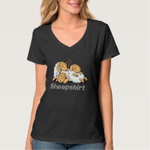 Sleep Pj Pyjamas Sheep Nightgown Night T-Shirt