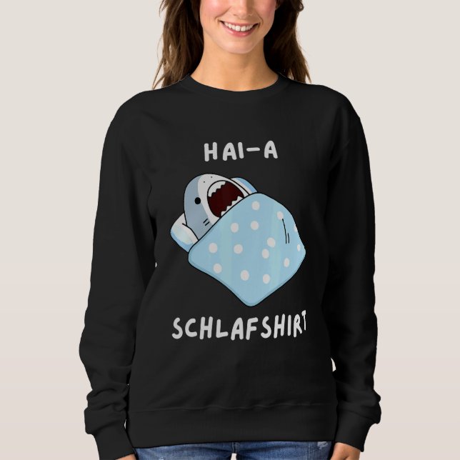 Sleep Pyjamas Nightdress Shark Sweatshirt (Front)