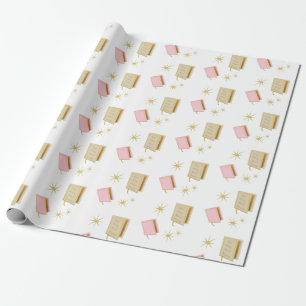 Sleep Read Reapeat Literature Book Lover Ivory Wrapping Paper