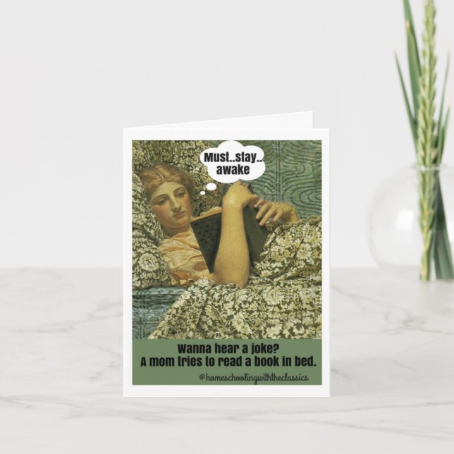 Sleep reading card (Front)