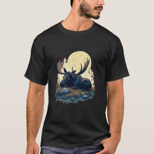 Sleep Scandinavia Norway Sweden Kids Sleeping Moos T-Shirt