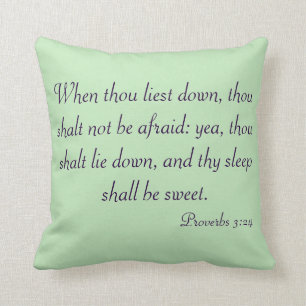 Sleep Scripture Pillow