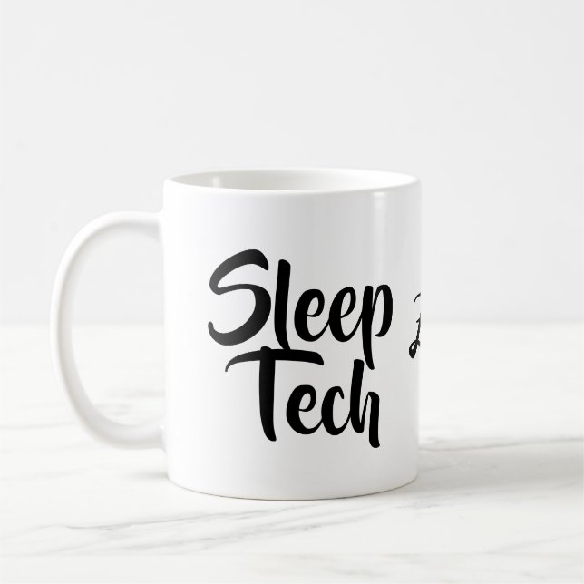 Sleep Tech Technologist Mug gift clinic gifts (Left)