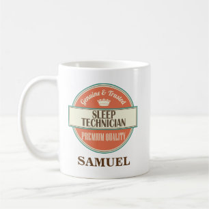 Sleep Technician Personalised Office Mug Gift
