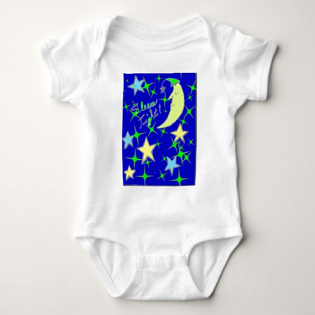 Sleep Tight Baby Bodysuit (Front)
