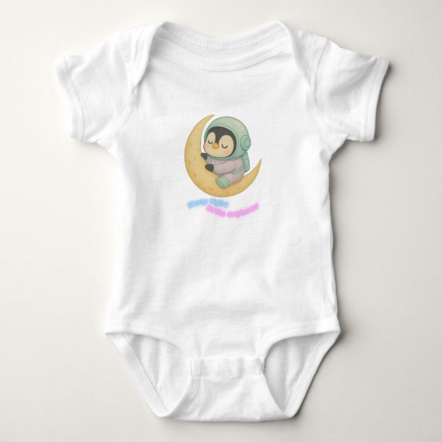 Sleep Tight, Little Explorer  Baby Bodysuit (Front)