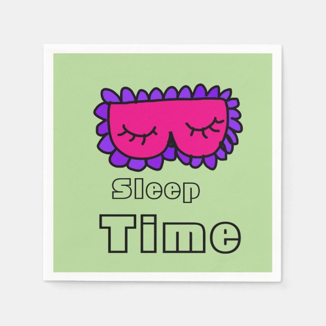 Sleep time napkin (Front)