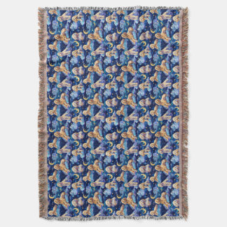 Sleep Toile de Jouy Throw Blanket - Goldendoodle