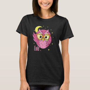Sleep Type Owl Glasses Nocturnal Owl Morning Grouc T-Shirt