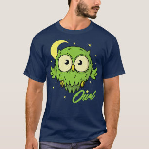 Sleep type owl night active794 T-Shirt