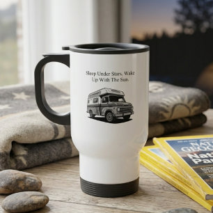 Sleep Under Stars Wake With Sun Outdoor Serenity Travel Mug