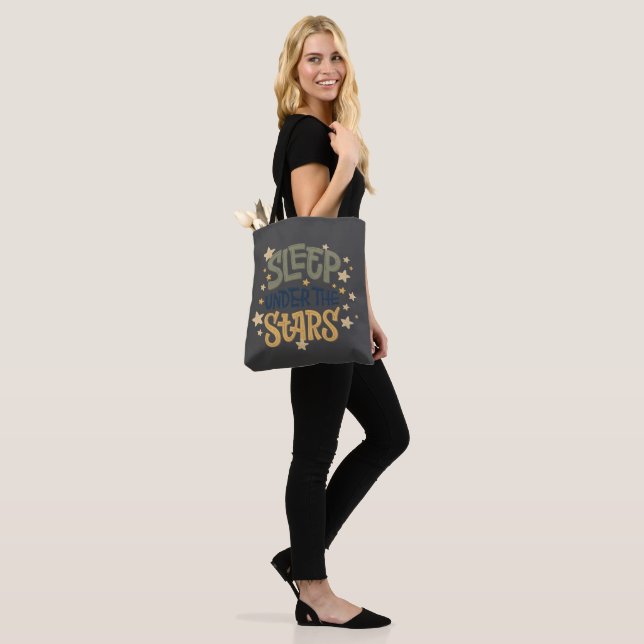 Sleep Under the Stars Tote Bag (On Model)
