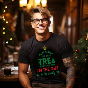 Sleep Under the Tree I'm Gift T-shirt Christmas 