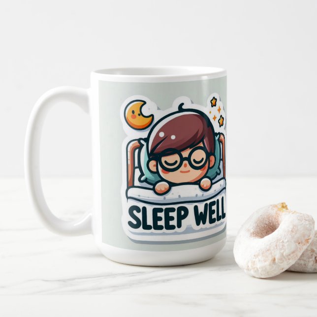 Sleep well   Collection  Design Coffee Mug (With Donut)