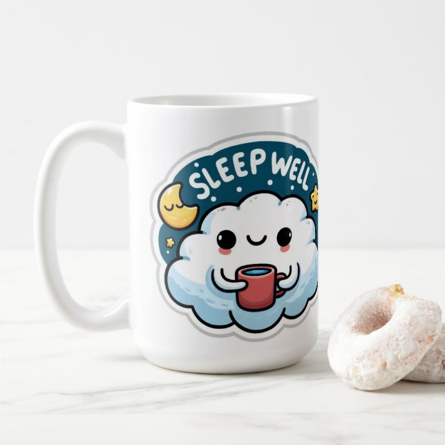 Sleep well   Collection  Design Coffee Mug (With Donut)
