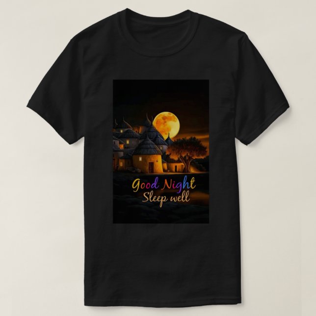 Sleep well. T-Shirt (Design Front)