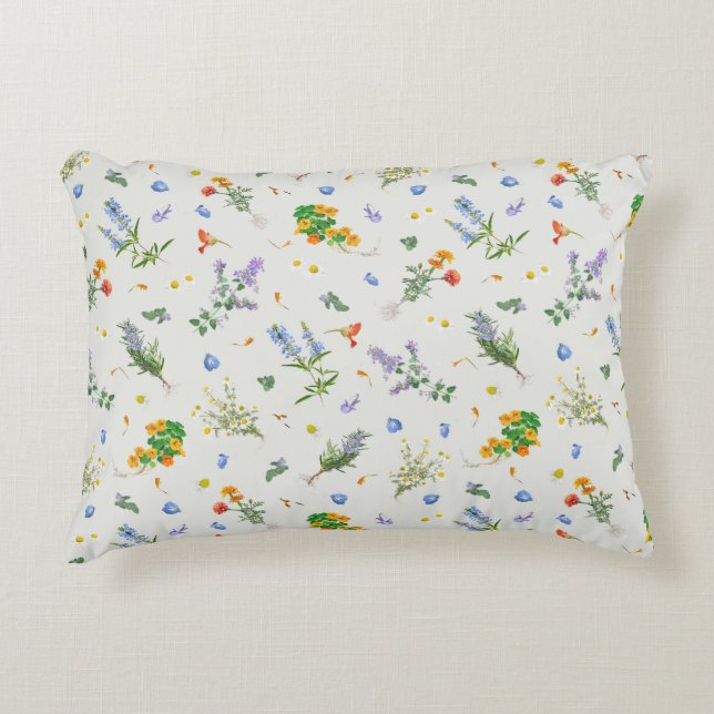 Sleep well with Herbs. Decorative Cushion (Front)