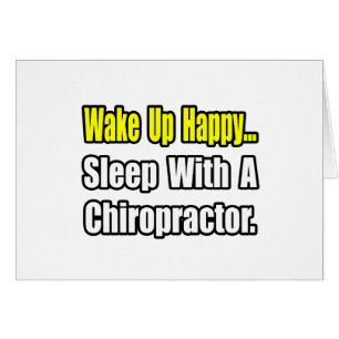 Sleep With a Chiropractor