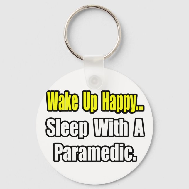 Sleep With a Paramedic Key Ring (Front)