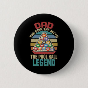 Sleep With A Pool Player Funny Billiards Rack Pool 6 Cm Round Badge