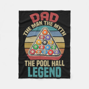 Sleep With A Pool Player Funny Billiards Rack Pool Fleece Blanket