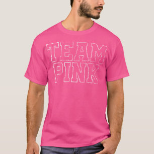 Sleepaway Summer Camp Colour War Pink Team Spirit T-Shirt