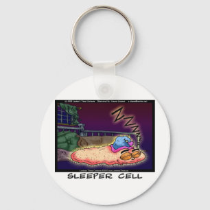 Sleeper Cell Funny Gifts Tees &  Collectibles Key Ring