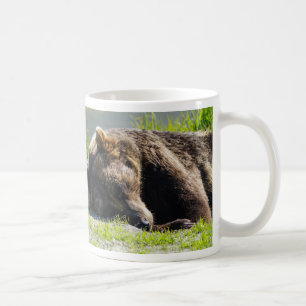 Sleeping Alaskan Grizzly Coffee Mug