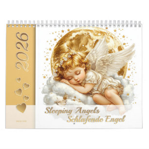Sleeping Angels – Schlafende Engel 2026 Calendar