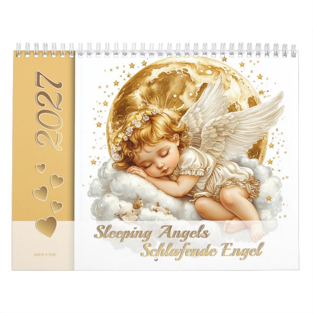 Sleeping Angels – Schlafende Engel 2027 Calendar (Cover)