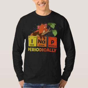 Sleeping Animal Napping I Nap Periodically Cute Re T-Shirt