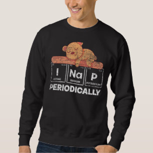 Sleeping Animal Napping I Nap Periodically Cute Te Sweatshirt