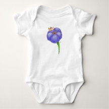 Sleeping Baby Fairy On Morning Glory