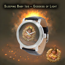 Sleeping Baby Isis – Goddess of Light.