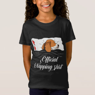 Sleeping Beagle Pyjamas Dog Lover Gift Official Na T-Shirt