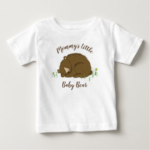 Sleeping Bear Baby Shower Woodland T-Shirt
