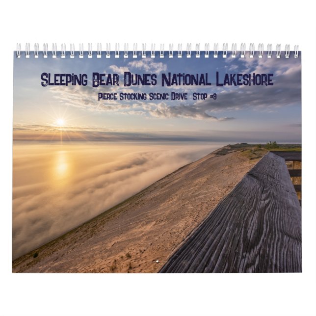 Sleeping Bear Dunes Calendar (Cover)