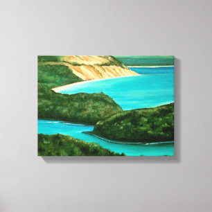 Sleeping Bear Dunes - Michigan Wrapped Canvas