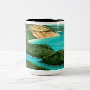 Sleeping Bear Dunes Painting   Mug