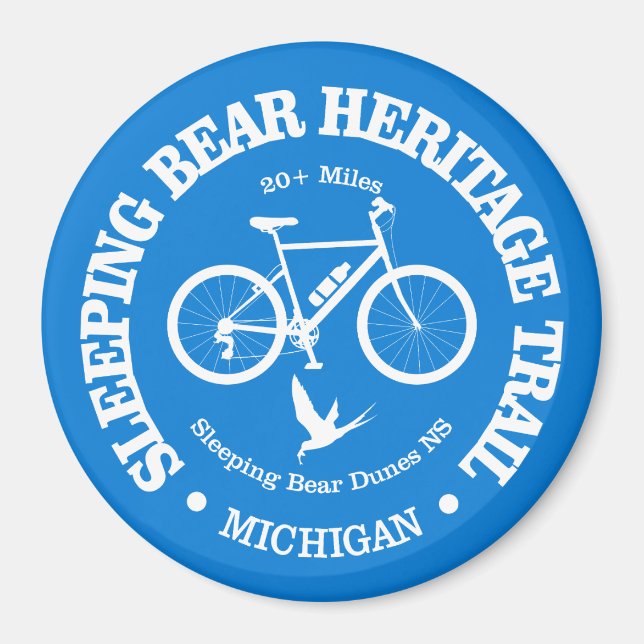 Sleeping Bear HT (cycling) Magnet (Front)
