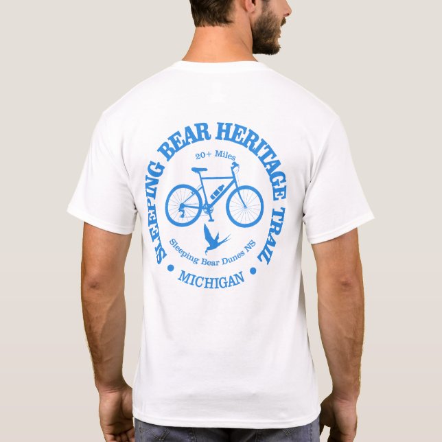 Sleeping Bear HT (cycling) T-Shirt (Back)