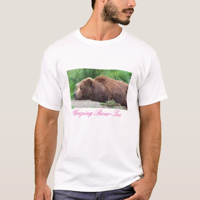 Sleeping Bear-Tee T-Shirt (Front)