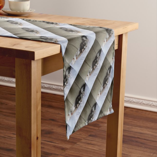 Sleeping Beauties Short Table Runner (In Situ)