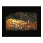 Sleeping Beauty and a Harp