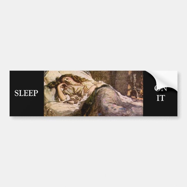 Sleeping Beauty Bumper Sticker (Front)