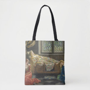 Sleeping Beauty (by John Collier) Tote Bag