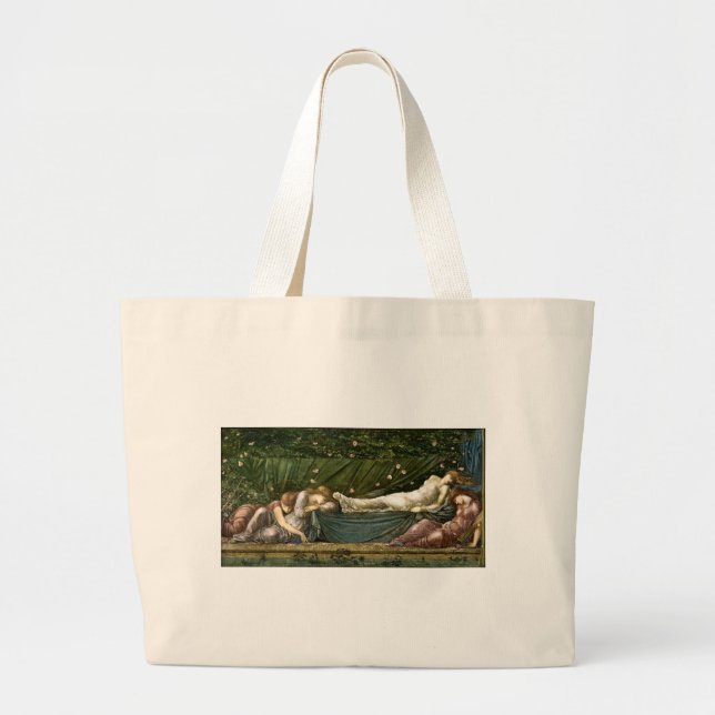sleeping beauty large tote bag (Front)