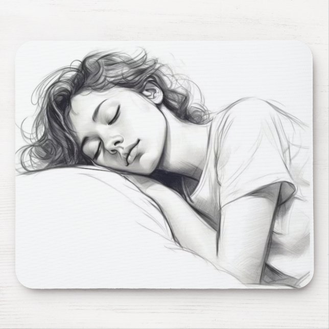 SLEEPING BEAUTY MOUSE MAT (Front)