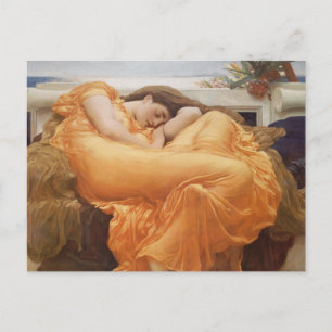 Sleeping beauty postcard