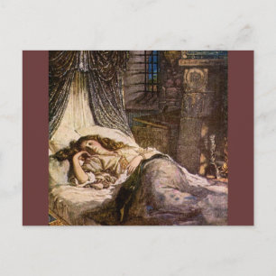 Sleeping Beauty Postcard